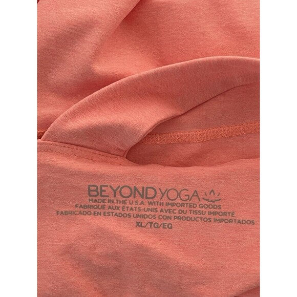 NWT Beyond‎ Yoga Spacedye Lost Your Mind Dress in XL Peach Elpeh One Shoulder - Picture 4 of 9
